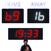 16 Away Sticker
