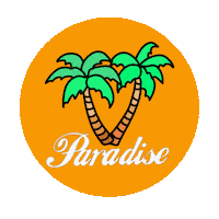 Summer Sun Sticker by Paradise Parties
