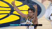 Blue And Gold Basketball GIF by Indiana Pacers