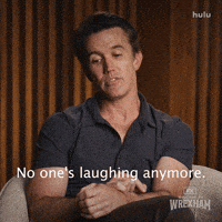 Ryan Reynolds Laughing GIF by Welcome to Wrexham