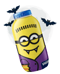 Minions Leite Fermentado Sticker by Vigor Brasil