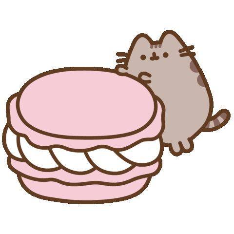 Dessert Treat Yourself Sticker by Pusheen