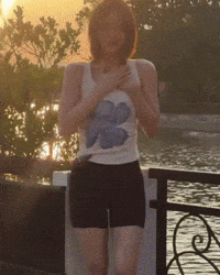 Scared Emi GIF