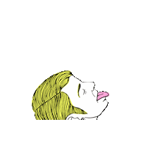 Surprise Tongue Sticker by Linski101
