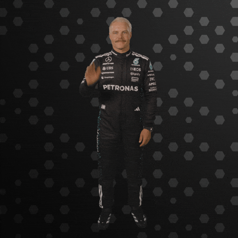 Waving Formula One GIF by Mercedes-AMG Petronas Formula One Team