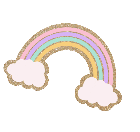 Rainbow Gold Sticker