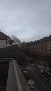 Deaths Reported After Explosion Hits Building in Central Madrid