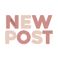 Pink New Post Sticker