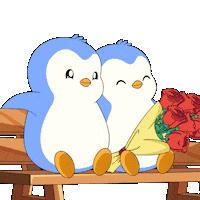 I Love You Penguin Sticker by Pudgy Penguins