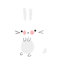 sad conillo Sticker
