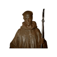 Sao Bento Santos Sticker by Mosteiro da Virgem