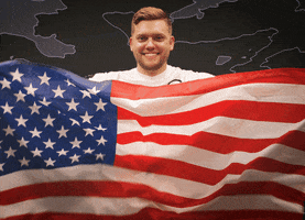 4Th Of July Smile GIF by 100 Thieves