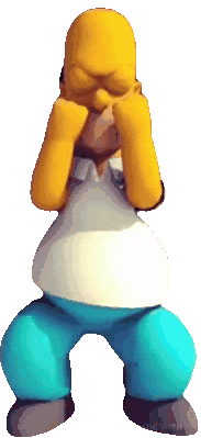 Homer Simpson Dancing Sticker