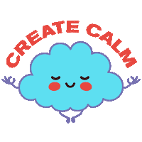 Happy Chill Out Sticker by LITTLE Agency