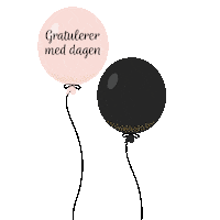 Bursdag Gratulerer Sticker