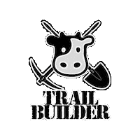 testedimarmo testedimarmo vaccacialla trail builder Sticker