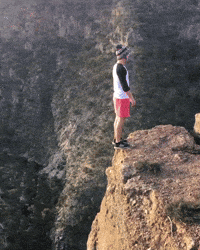 No Worries Backflip GIF