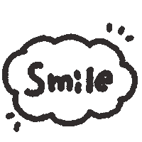 笑顔 Smile Sticker