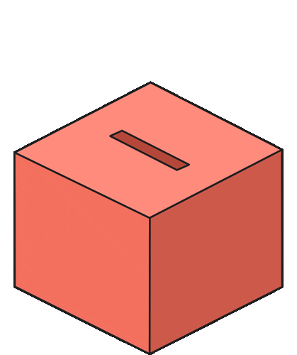 Ballot Box Vote Sticker by Knight Foundation