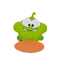 Happy Apple Sticker by Om Nom
