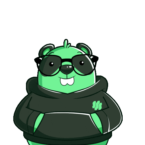 Studying Big Brain Sticker by SuperVerse