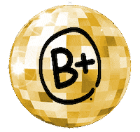 be positive disco Sticker by The Andrew McDonough B+ Foundation