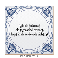 Focus Wijsheid Sticker by Tegelspreuken.nl