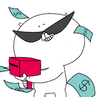 Cat Smile Sticker by Kcomics