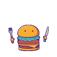 Hungry Food Sticker by iti communication