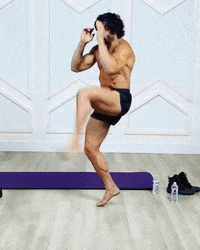 sungalife punch hero kick hollywood GIF