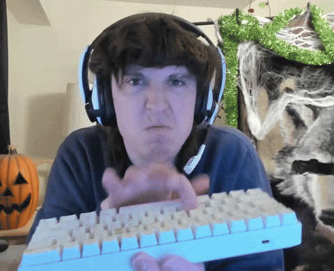 Angry Nerd GIF