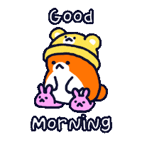 Good Morning Sticker Sticker