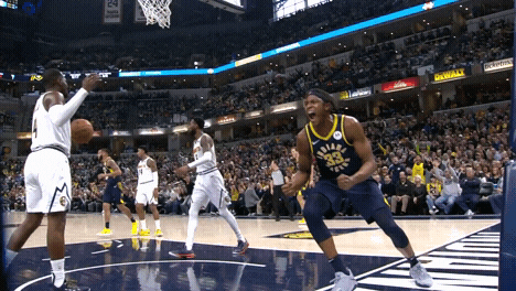 excited pumped up GIF by Indiana Pacers