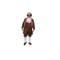 Proud American Sticker