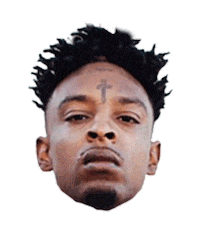 rockstar Sticker by 21 Savage