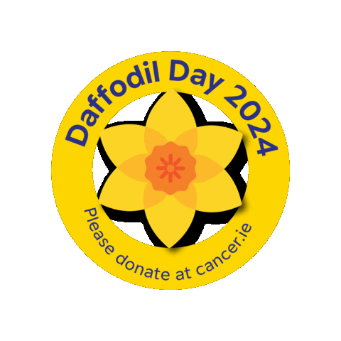 Daff Sticker by irishcancersociety