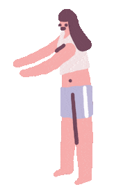 Girl Health Sticker by Sara Maese