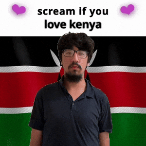 (silent) scream if you love kenya
