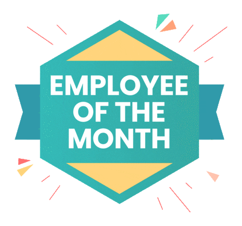 Employee Of The Month Startups Sticker by sophiinc