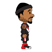 doodle_dayzz basketball nba walk legend Sticker