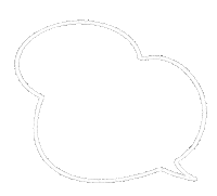 shirokumataro speech bubble 吹き出し 吹き出し白枠 kuma吹き出し Sticker