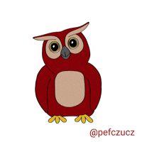 Owl Fem GIF by Provozně ekonomická fakulta ČZU