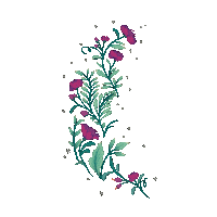 Flower Redletterday Sticker