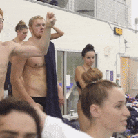 Fort Worth Swimming GIF by TCU Athletics