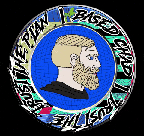 basedchadhq giphyupload meme crypto chad GIF