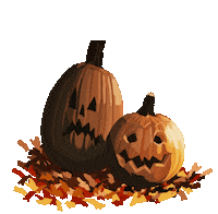 sarahadgate fall scary spooky autumn Sticker
