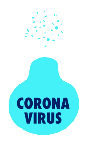 Shock Corona Sticker by Norriseph