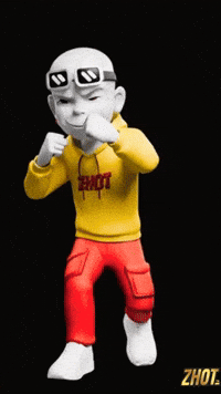 Fight You Digital Art GIF by Zhot