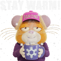 Freezing Hot Chocolate Sticker by Grind
