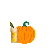Pumpkin Ginger Sticker by Belvoir Lemonades & Cordials